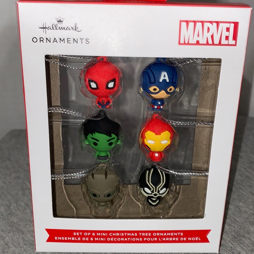 💥NEW💥 Hallmark Marvel Mini Ornaments